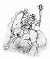 Luis Royo - Black Tarot - The Labyrinth Tarot, 49
